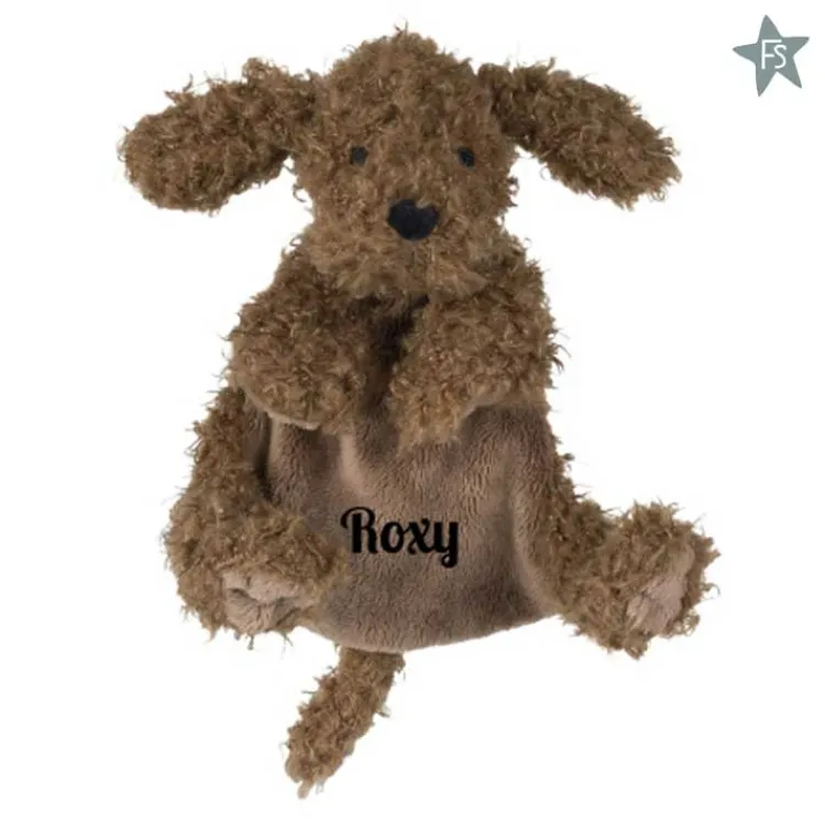 Clearance Labradoodle Larry Knuffeldoekje (met naam) Knuffeldoekjes Met Naam | Knuffels Met Naam