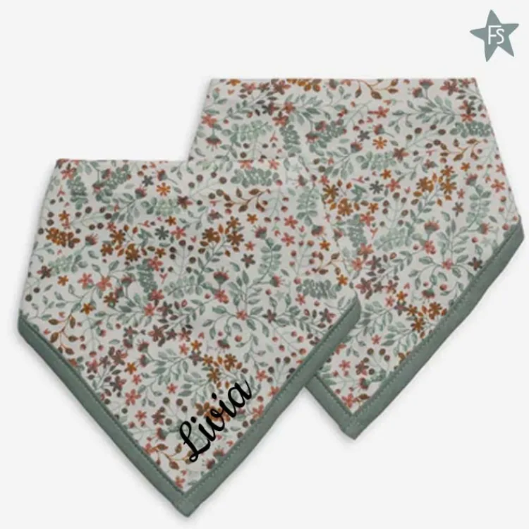 Outlet Slab Bandana Bloom( met naam ) Cadeaus Tot 10 Euro | Kraamcadeau Meisje