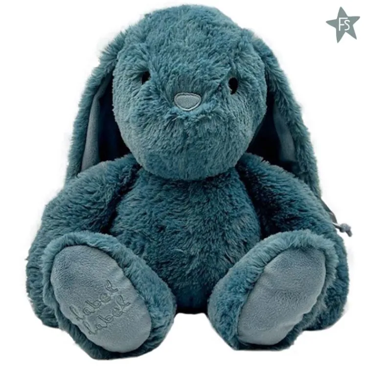 Discount Rabbit Rosa Blue Medium Knuffel ( met naam ) Label Label | Knuffels Met Naam