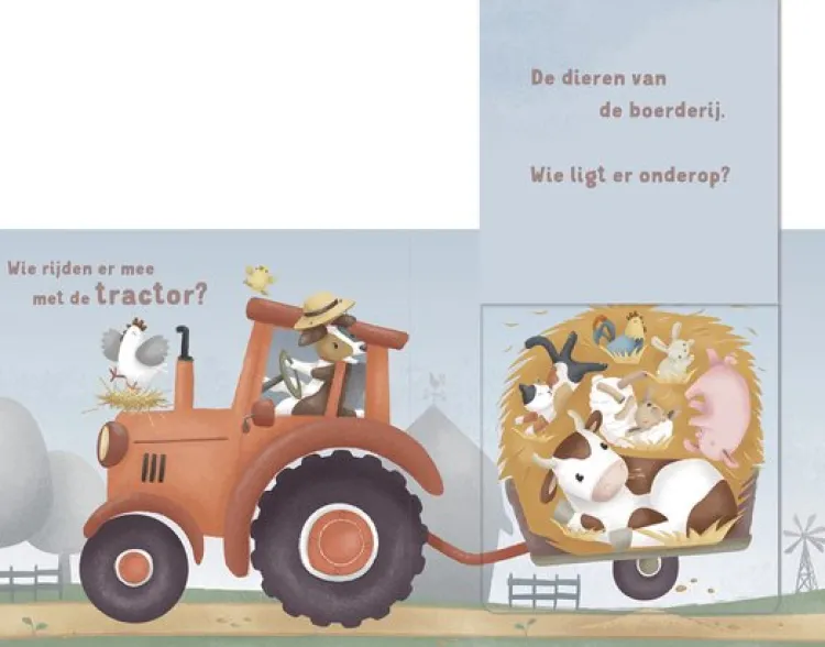 little_dutch__mijn_flapje_2.webp Clearance - Mijn flapjesboek - Voertuigen Little Dutch Boekjes | Kraamcadeau Jongen