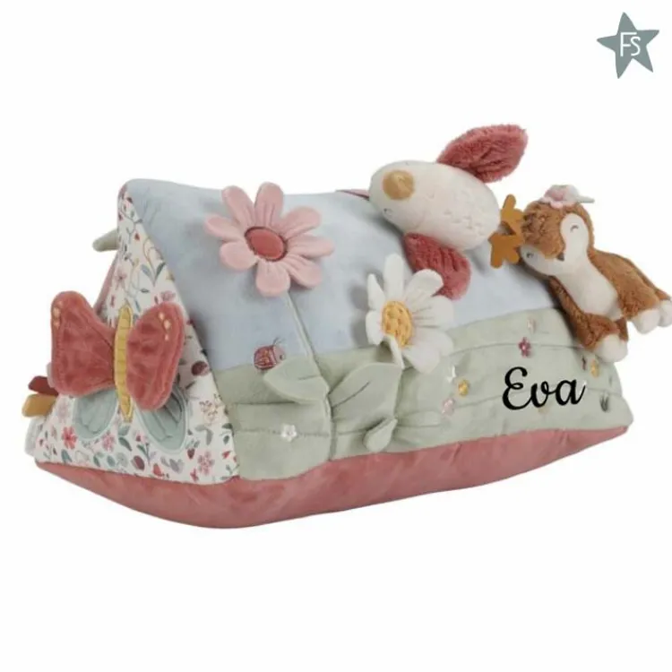 Fashion Activiteiten driehoek - Fairy Garden ( met naam / datum ) Little Dutch Fairy Garden | Kraamcadeau Meisje