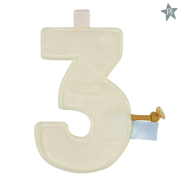 Best cijfer 3 Little Dutch Letter Slinger | Kraamcadeau Meisje