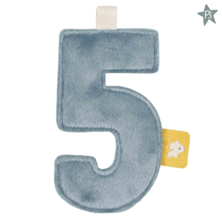 Discount cijfer 5 Little Dutch Letter Slinger | Kraamcadeau Meisje