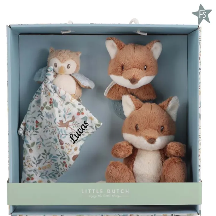 Sale Giftset knuffels - Forest Friends (met naam ) Little Dutch Forest Friends Fsc | Kraampakketten
