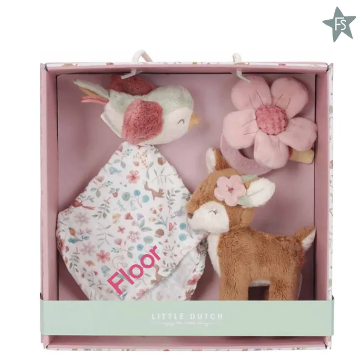 Online Giftset knuffels - Fairy Garden (met naam ) Little Dutch Fairy Garden | Kraampakketten