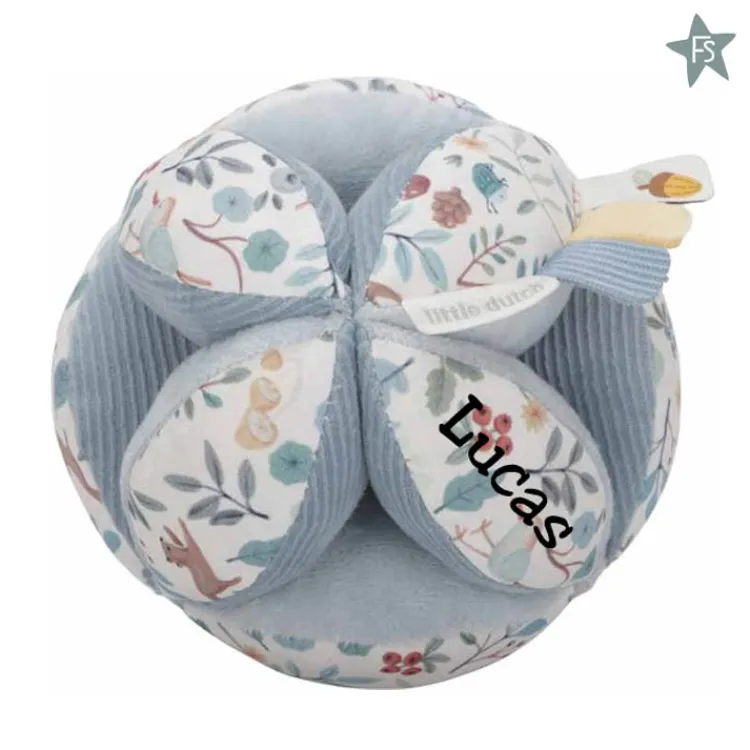 New Grijpbal - Forest Friends ( met naam ) Little Dutch Forest Friends Fsc | Cadeaus 10 Tot 25 Euro