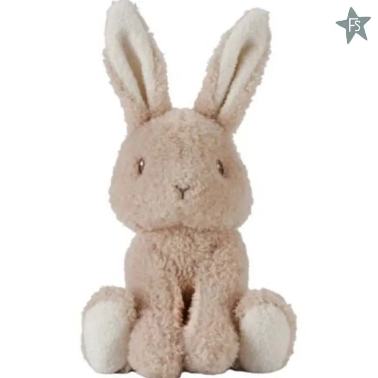 Hot Knuffel konijn Baby Bunny 15cm Little Dutch Newborn Naturals | Kraamcadeau Meisje