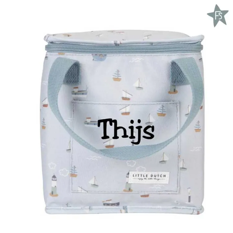 New Koeltas Sailors Bay ( met naam ) Little Dutch Kinderrugzakjes | Little Dutch Sailors Bay Wit/blauw