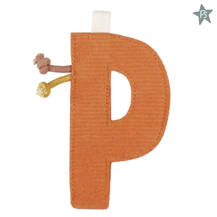 Fashion letter P Little Dutch Letter Slinger | Kraamcadeau Meisje