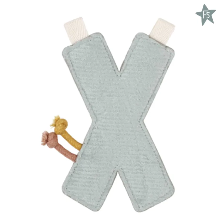 New letter X Little Dutch Letter Slinger | Kraamcadeau Meisje