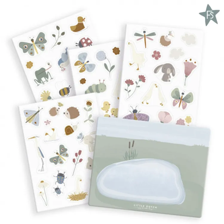 Best Raamstickers Flowers& Butterflies Little Dutch Flowers En Butterflies | Kraamcadeau Meisje