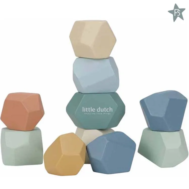 Discount Stapelstenen - Forest Friends Little Dutch Forest Friends Fsc | Little Dutch Houten Speelgoed Met Naam