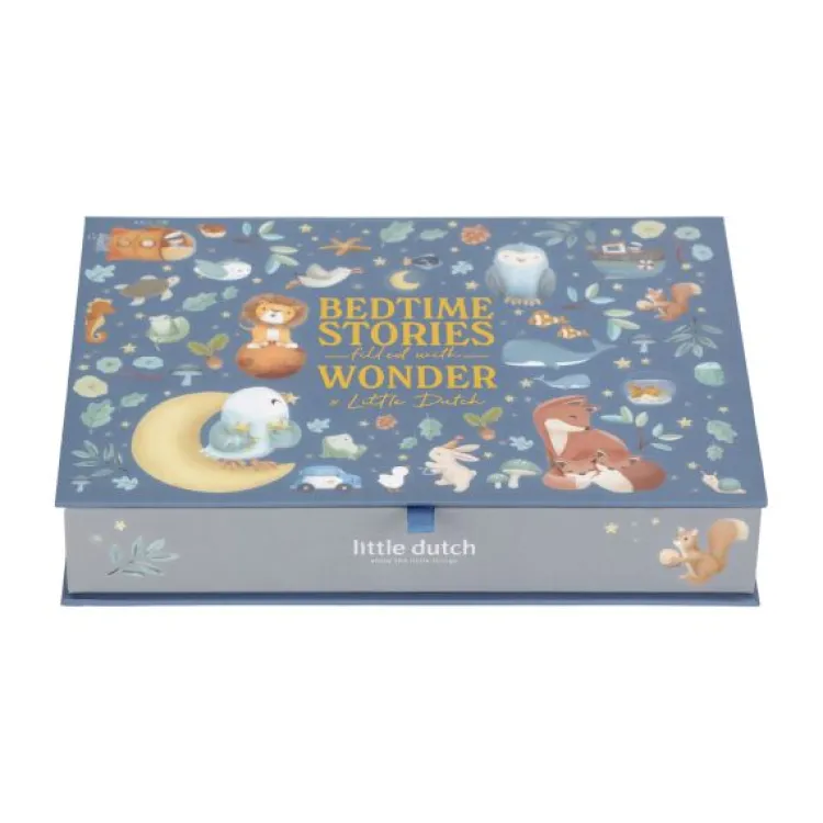 Best Stories Projector Torch - Blue Little Dutch Forest Friends Fsc | Kraamcadeau Jongen