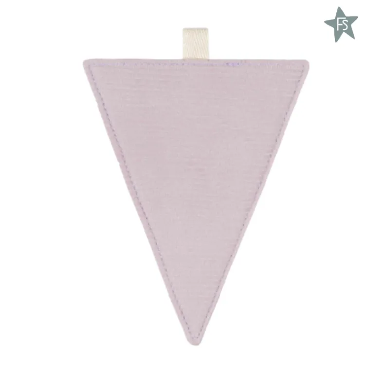 Outlet vlag paars Little Dutch Letter Slinger | Kraamcadeau Meisje