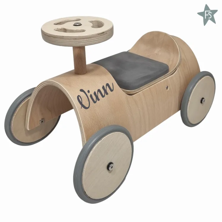 Sale Loopauto blank ( met naam ) Loopfiets Met Naam | Kraamcadeau Meisje