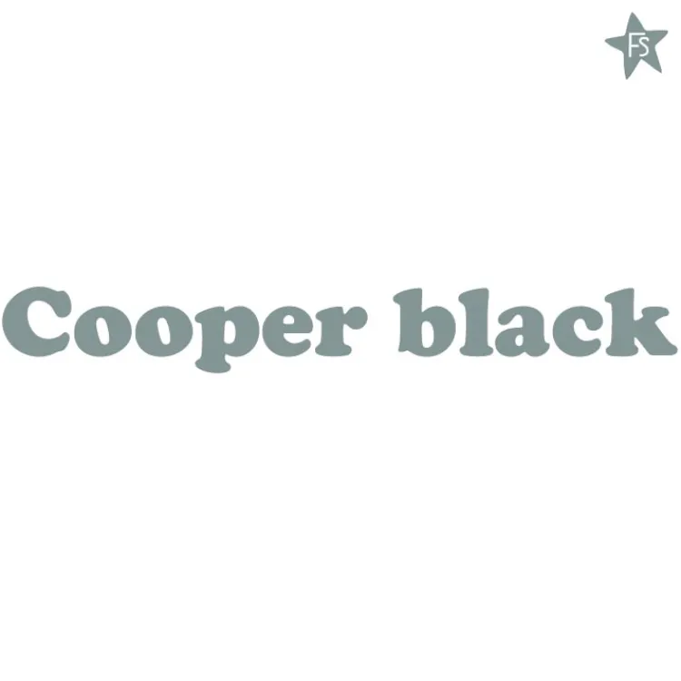 Outlet Naamsticker | Tekst sticker | Lettertype Cooper Black Cadeaus Tot 10 Euro
