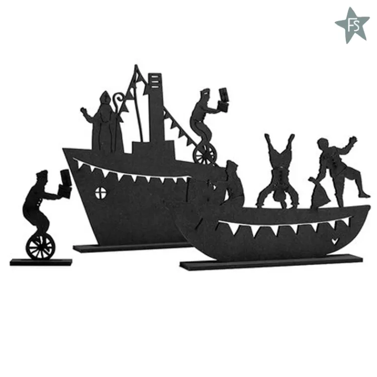 Online Stoomboot met sint en piet Momenten