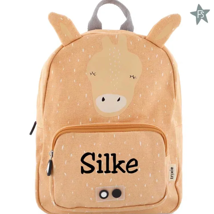Clearance Trixie Rugzak - Mrs. Giraffe ( met naam ) Trixie Rugzak Met Naam | Rugzak Met Naam