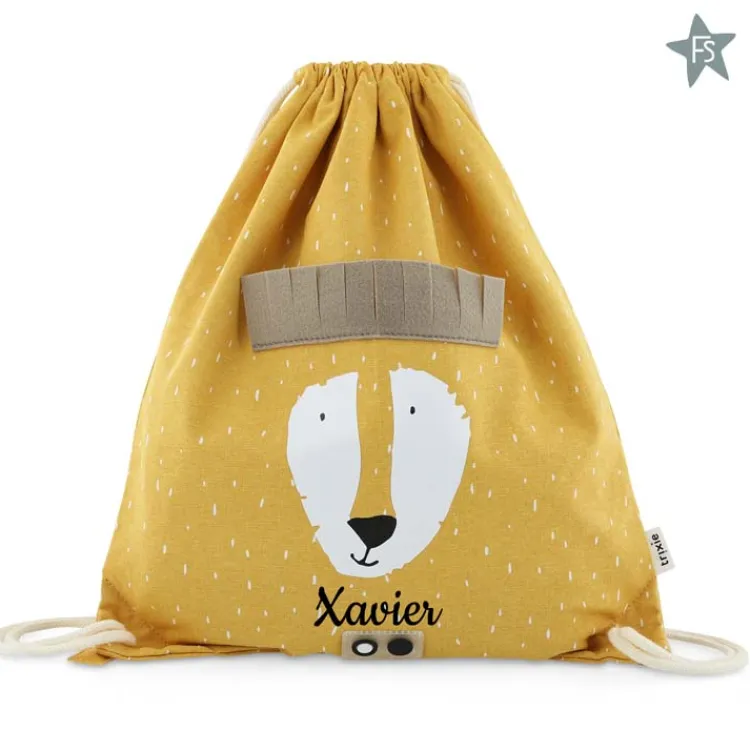 Online Trixie turnzak / gymtas Mr. Lion ( met naam ) Trixie Rugzak Met Naam | Rugzak Met Naam
