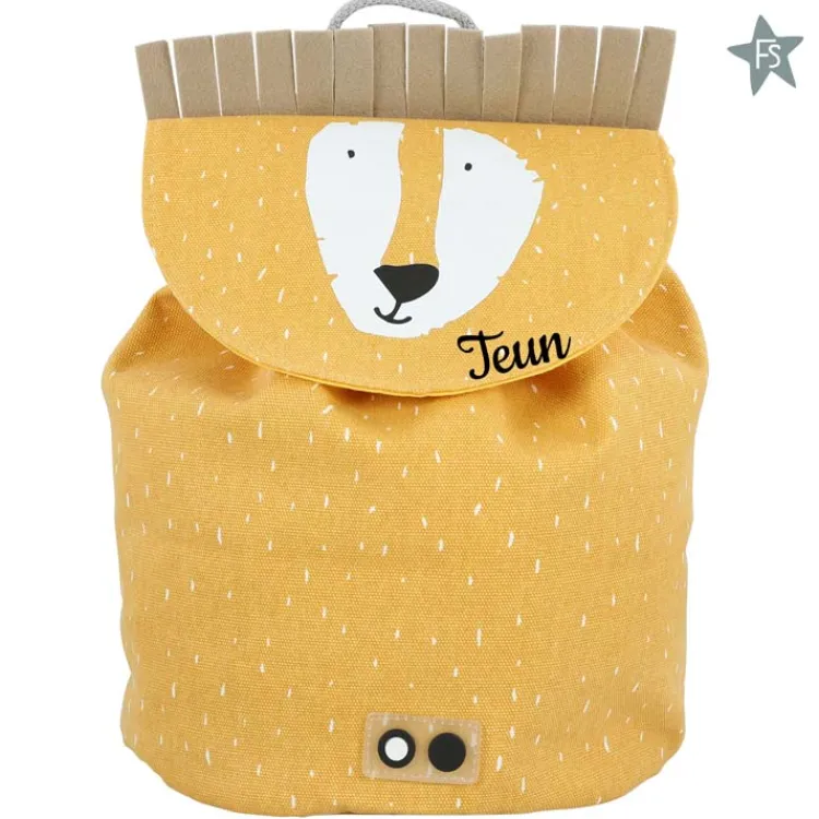 Clearance Trixie Mini rugzak - Mr. Lion ( met naam ) Trixie Rugzak Met Naam | Rugzak Met Naam